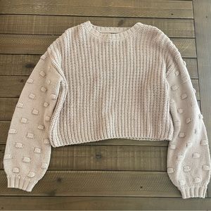 Moon & Madison Light Pink Sweater